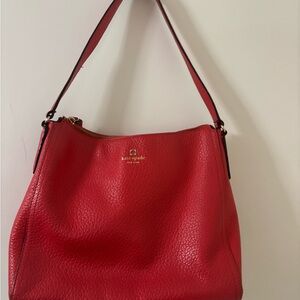 Kate Spade Vibrant Red Hobo Bag